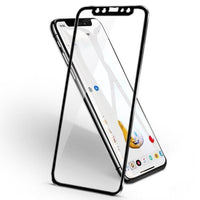 HKM-577811 3D Aluminum Alloy Tempered Glass Full Screen Protector for iPhone Models