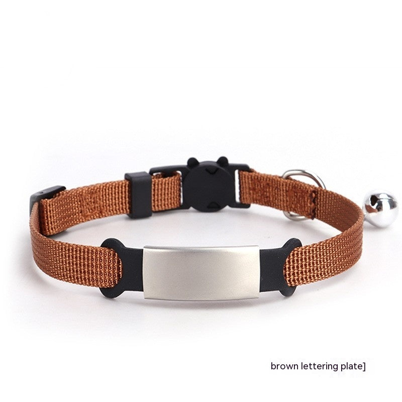 HKM-5779773 Colorful Cat Collar with Detachable Buckle - 8 Shades Available, 1.0 * 30CM