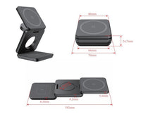 HKM-578131 Magnetic Wireless Charging Stand with 15W Output and Folding Design