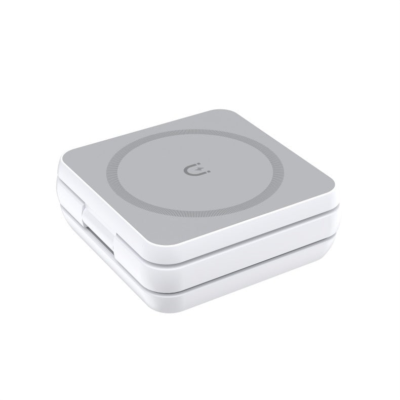 HKM-578131 Magnetic Wireless Charging Stand with 15W Output and Folding Design