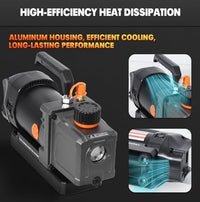 HKM-578323 Cordless 2.5CFM Vacuum Pump Kit for Automotive HVAC with Oil-Gas Separator and Compatible Battery
