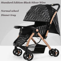 HKM-578451 Cost-effective Standard Baby Stroller with Ordinary Wheels – Available in 4 Colours