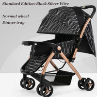 HKM-578451 Cost-effective Standard Baby Stroller with Ordinary Wheels – Available in 4 Colours