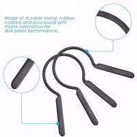 HKM-578643 Rubber-coated Metal Filter Wrench Set for 67mm & 72mm Camera Lenses - 2 Pack
