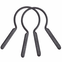 HKM-578643 Rubber-coated Metal Filter Wrench Set for 67mm & 72mm Camera Lenses - 2 Pack