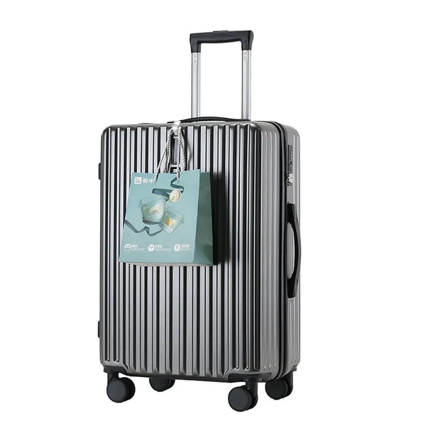 HKM-578643 Set of 3 Travel Cabin Suitcases with Removable Wheels for Easy Mobility