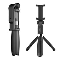 HKM-578643 Universal Bluetooth Selfie Stick Tripod with Adjustable Height for Mobile Phones (3.5 - 6.2 inches)