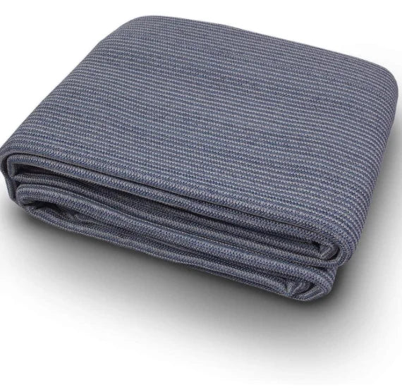 HKM-578771 Portable Outdoor Blue Grey 300gsm Awning Carpet Mat for Camping and Picnics