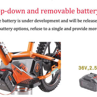 HKM-578835 Electric Balance Bike for Kids 250W 36V 16" Model with Aluminum Frame and Disc Brake