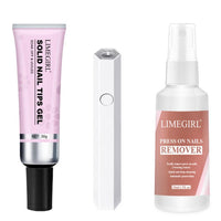 HKM-578899 Solid State Nail Glue with Nail Polish Remover, 60ml Capacity