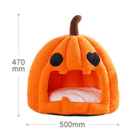HKM-5789501 Cozy Semi-Enclosed Pet Nest with Removable Crystal Velvet Lining