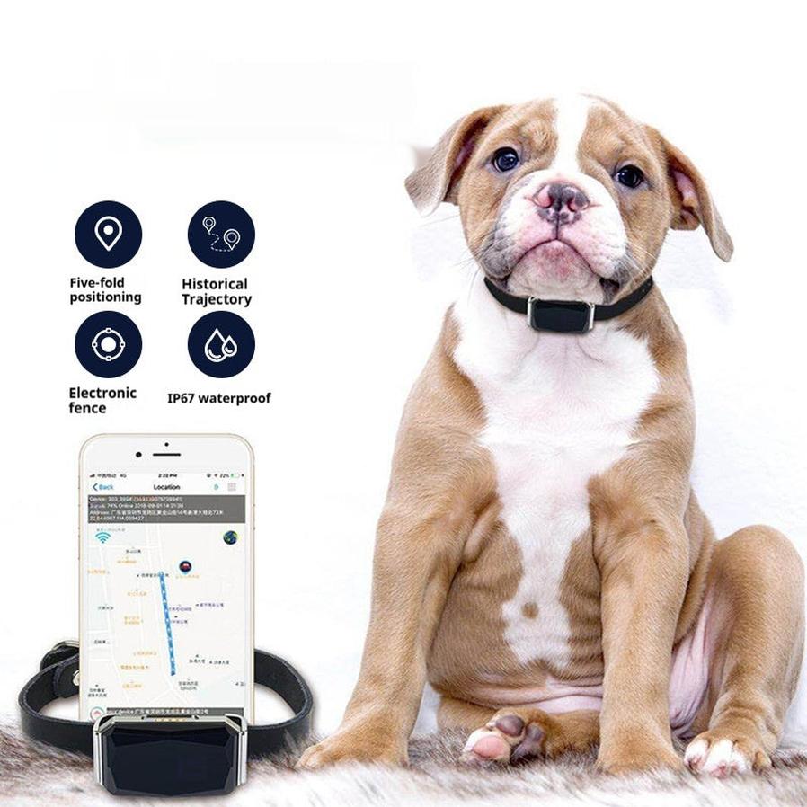 HKM-578963 Smart GPS Tracker for Pets - Anti-Lost Locator for Cats and Dogs with ABS PC Material