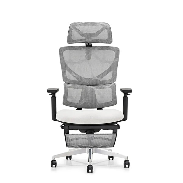 HKM-579027 Ergonomic High Back Mesh Office Chair with Footrest and Swivel Function