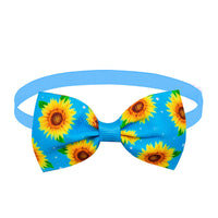 HKM-5791421 Sunflower Pet Bow Tie for Dogs ¨C Summer Floral Design in Various Colors