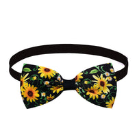 HKM-5791421 Sunflower Pet Bow Tie for Dogs ¨C Summer Floral Design in Various Colors