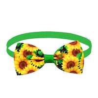 HKM-5791421 Sunflower Pet Bow Tie for Dogs ¨C Summer Floral Design in Various Colors