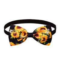 HKM-5791421 Sunflower Pet Bow Tie for Dogs ¨C Summer Floral Design in Various Colors