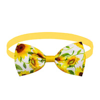 HKM-5791421 Sunflower Pet Bow Tie for Dogs ¨C Summer Floral Design in Various Colors