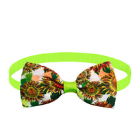 HKM-5791421 Sunflower Pet Bow Tie for Dogs ¨C Summer Floral Design in Various Colors