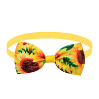 HKM-5791421 Sunflower Pet Bow Tie for Dogs ¨C Summer Floral Design in Various Colors