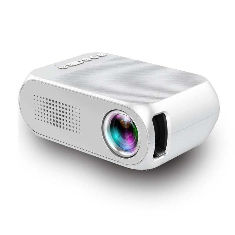 HKM-579283 Mini Portable HD Projector with Front Projection and 20-80 inch Display Size
