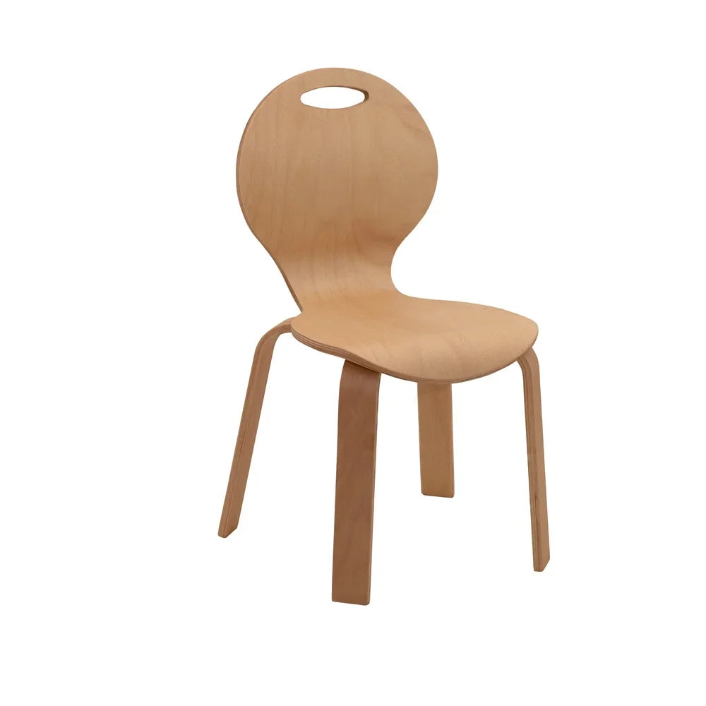 HKM-579283 Plywood Kindergarten Chair for Kids - EN71-3 Certified Nursery Furniture