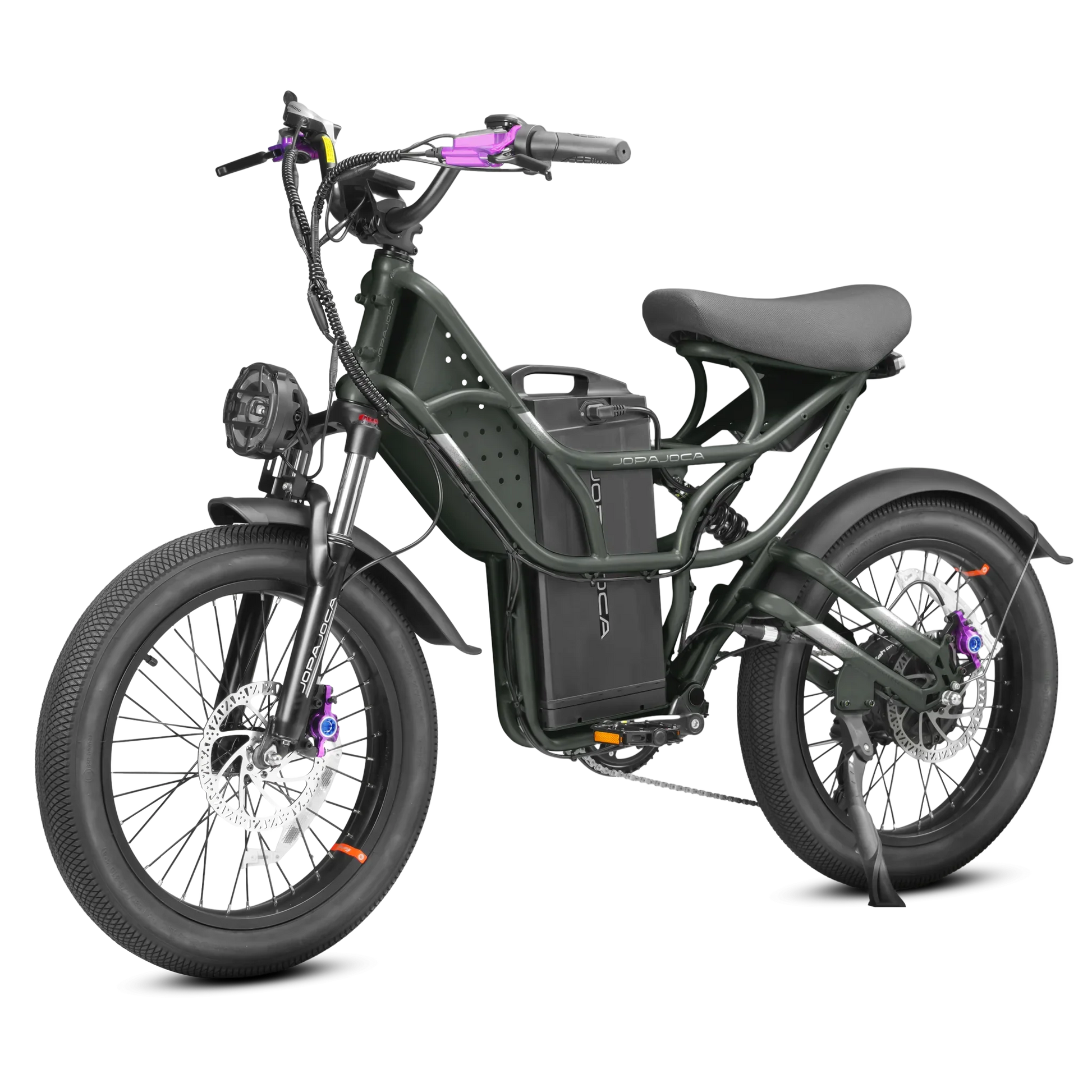 HKM-579347 Eahora Romeo 1000W Electric Mountain Bike with 48V 30Ah Detachable Battery, 7-Speed, 20" Fat Tires