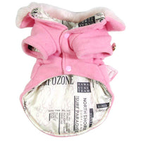 HKM-5793597 Luxury Warm Furry Jacket Coat for Pets - Wool Blend, Available in Various Colors and Sizes