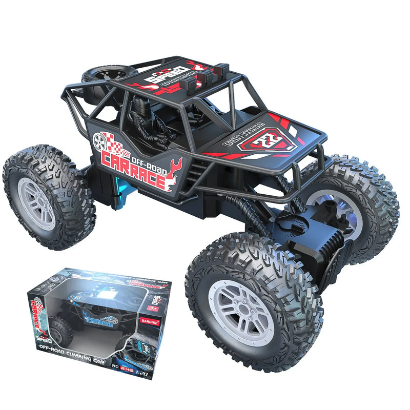 HKM-579411 Four-Wheel Drive Remote Control Off-Road Climbing Car - Rechargeable, High-Speed Racing Toy for Kids