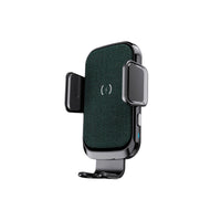 HKM-579475 Car Wireless Charger with Polyurethane PVC Suction Cup, ABS Joint Rod, and USB Output