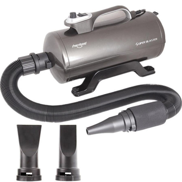 HKM-579475 High-Power Dual Motor Pet Dryer with Stepless Speed Control for Dogs and Cats