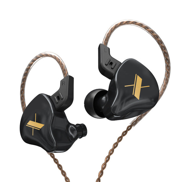 HKM-579475 In-Ear Wired Headphones with Noise-Cancelling and High-Fidelity Sound, 3.5mm L-Bend Plug, Ideal for Sports and General Use