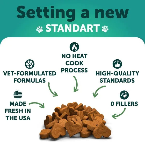 HKM-5795261 Hemp Calming Chews for Dogs - Anxiety Relief Treats with Natural Ingredients for Stress Reduction and Hip Support - 120 Count