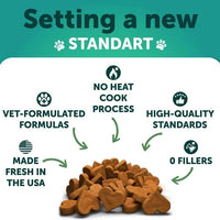 HKM-5795261 Hemp Calming Chews for Dogs - Anxiety Relief Treats with Natural Ingredients for Stress Reduction and Hip Support - 120 Count