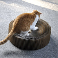 HKM-5795389 Foldable Large Corrugated Cat Scratching Board – Eco-Friendly Claw Sharpener for All Cats