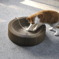 HKM-5795389 Foldable Large Corrugated Cat Scratching Board – Eco-Friendly Claw Sharpener for All Cats
