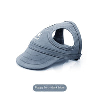 HKM-5795773 Pet Baseball Cap for Dogs - Stylish Canvas Hat in Various Colors and Sizes