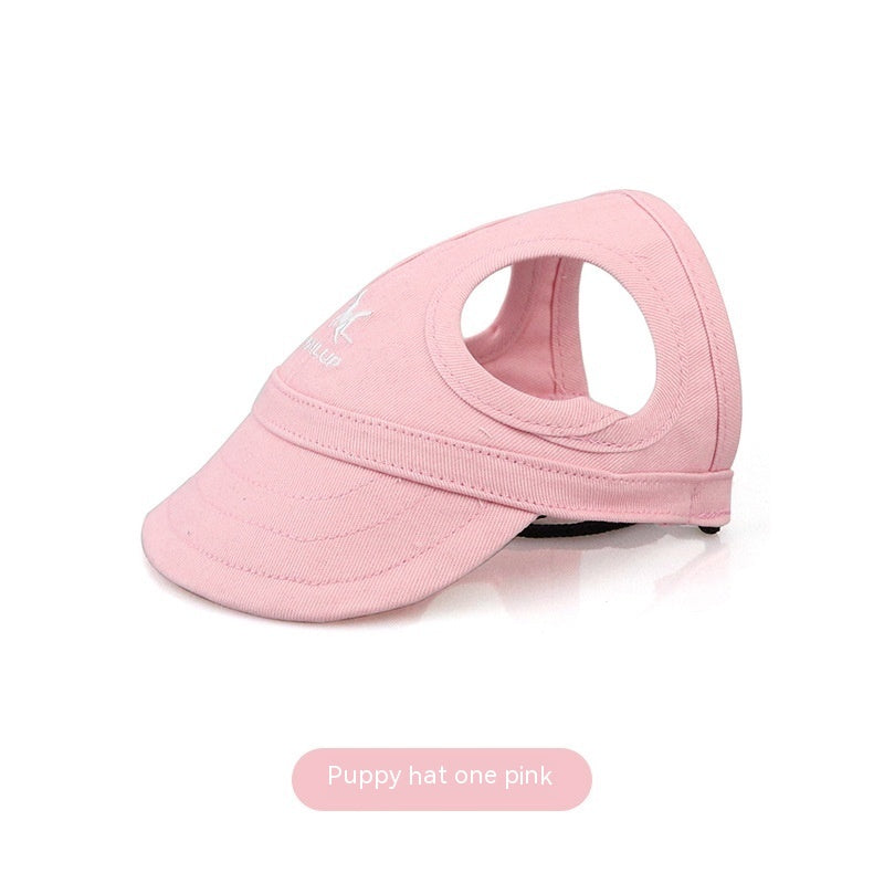 HKM-5795773 Pet Baseball Cap for Dogs - Stylish Canvas Hat in Various Colors and Sizes