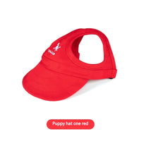 HKM-5795773 Pet Baseball Cap for Dogs - Stylish Canvas Hat in Various Colors and Sizes