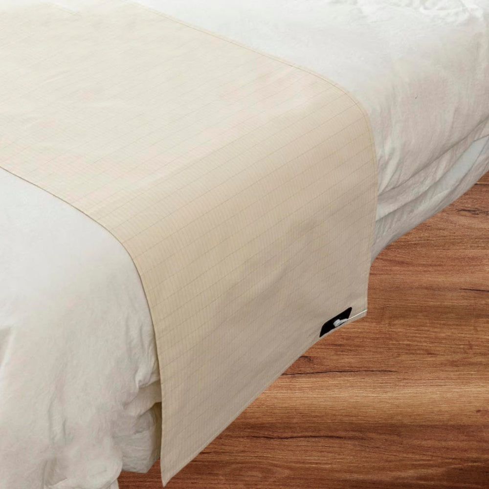 HKM-579731 Silver Fiber Grounding Bed Sheet - Antibacterial, Anti-Static Fabric, 1pc