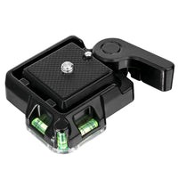 HKM-579795 Quick Release Tripod Plate Compatible with iPhone & SLR Cameras