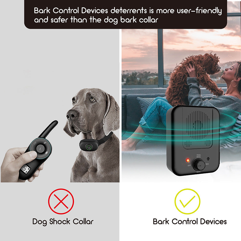 HKM-5798461 Ultrasonic Anti-Barking Device for Outdoor Dogs - Pet Training Bark Control System