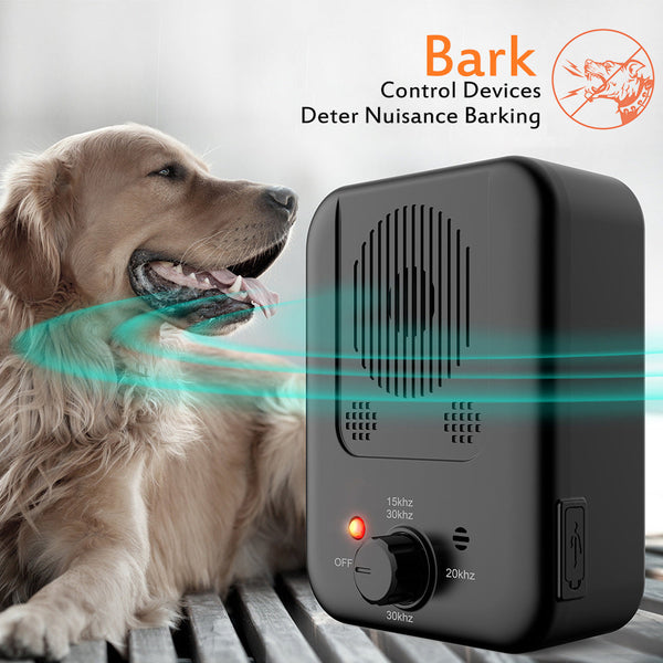 HKM-5798461 Ultrasonic Anti-Barking Device for Outdoor Dogs - Pet Training Bark Control System