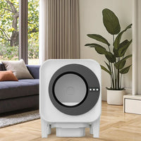 HKM-579859 Automatic Self-Cleaning Cat Litter Box with Air Purifier and Spacious Enclosed Design