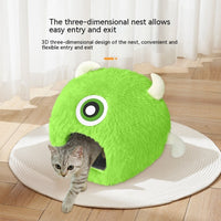 HKM-5799229 Electrically Heated Plush Cat Litter Pad for Pets Up to 15 Pounds - 50x65cm