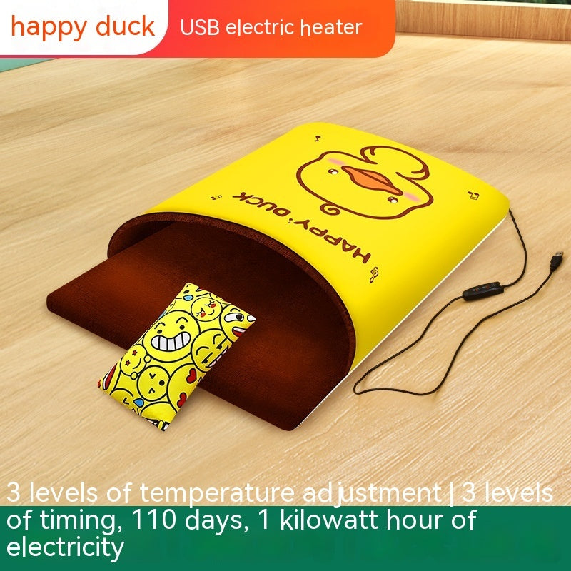 HKM-5799229 Electrically Heated Plush Cat Litter Pad for Pets Up to 15 Pounds - 50x65cm
