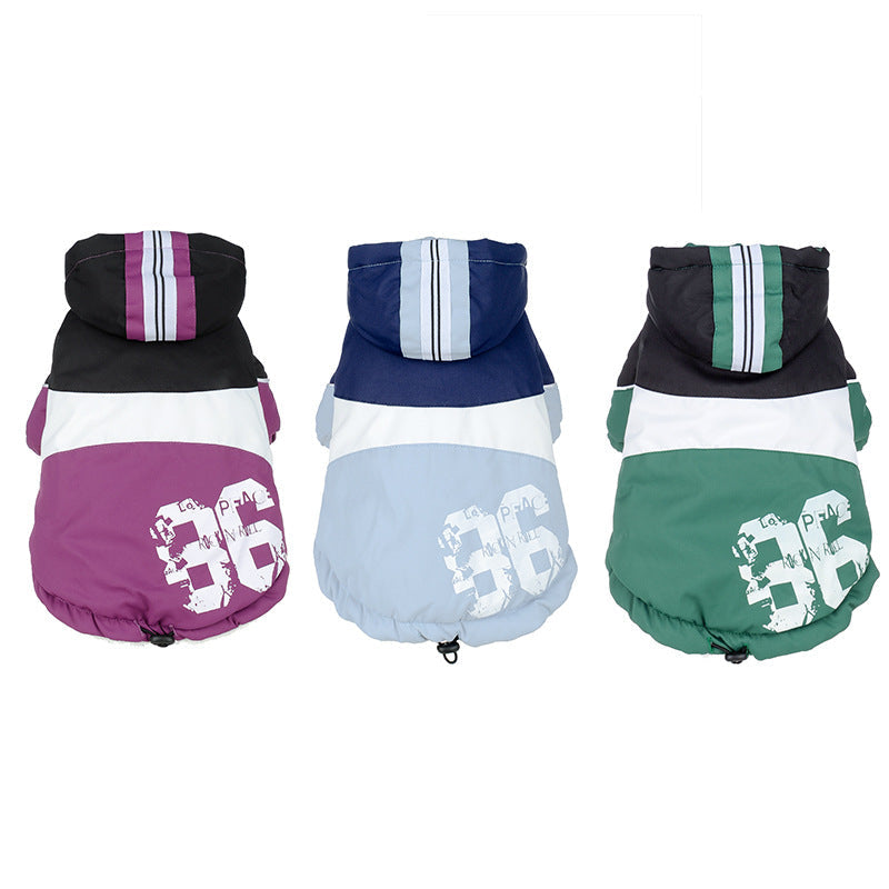 HKM-5799613 Cozy Casual Polyester Pet Clothing for Autumn and Winter
