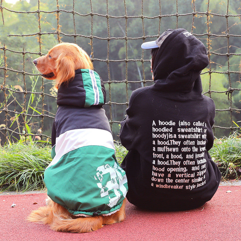 HKM-5799613 Cozy Casual Polyester Pet Clothing for Autumn and Winter