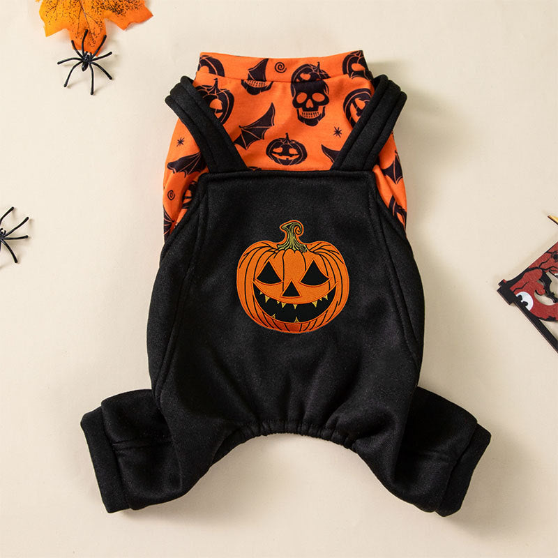 HKM-5800765 Creative Halloween Costume for Dogs - Polyester Outfit in Various Sizes