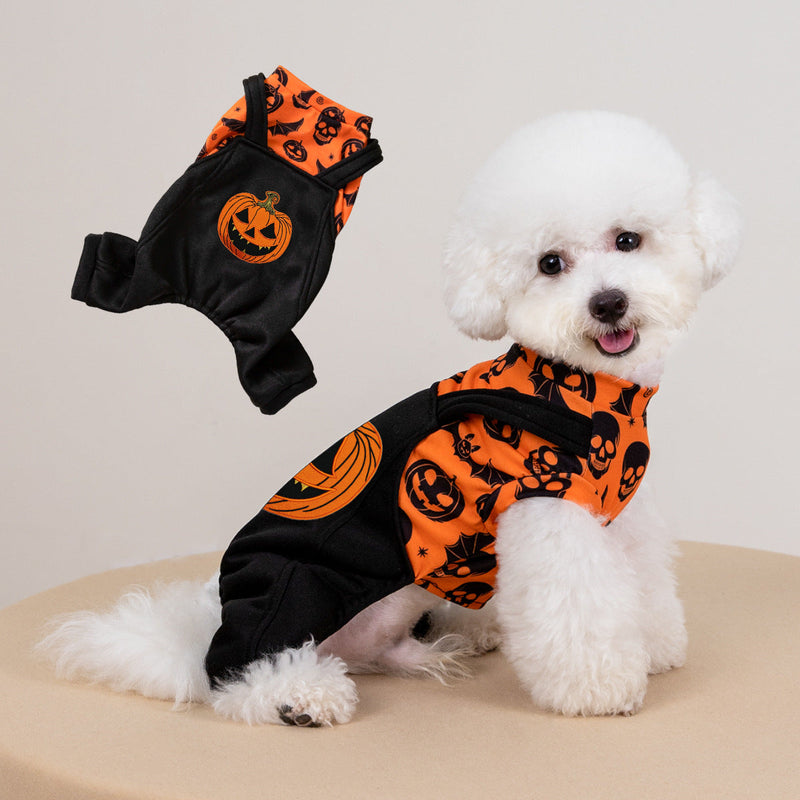 HKM-5800765 Creative Halloween Costume for Dogs - Polyester Outfit in Various Sizes